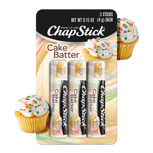 Chapstick Lip Balm - Cake Batter - 3ct/0.45oz - image 1 of 4