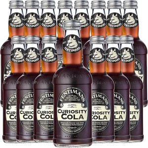 Fentimans Botanically Brewed Curiosity Cola Sparkling Soda, 15 Pack, 9.3 fl oz Bottles – Premium Craft Soda/Mixer for Cocktails & Refreshing Drinks - 1 of 4