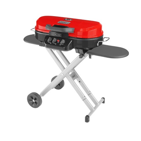 Coleman Fold N Go Portable Grill, Red