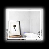 Chloe Lighting Luminosity Back Lit Rectangular Touch Screen Led Mirror 3 Color Temperatures 3000k-6000k 28`` Wide - 4 of 4