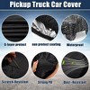 Unique Bargains SUV Car Cover Fit for Jeep Wrangler JK JL 2 Door 2007-2021 Waterproof Sun Rain Dust Wind Snow Protection 210D Oxford - 2 of 4