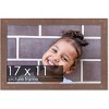 PosterPalooza | Shabby Chic Brown Picture Frame - UV Acrylic, Backing Board, Hanging Hardware Included - 2 of 4