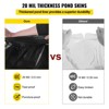VEVOR LLDPE Pond Liner 20x25 ft, Pond Liner 20 Mil, Fish Pond Liners for Waterfall, Pond and Fish Ponds,Black - 4 of 4
