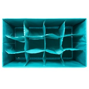 The Lakeside Collection Closet Shoe Storage Organizer Bag in Fashion Prints - Black Damask - 1 of 4