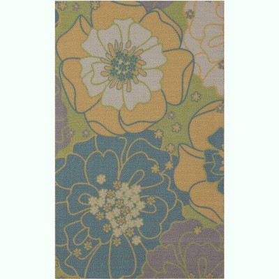 Nourison Home & Garden Oversized Flowers Indoor/outdoor Area Rug