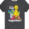 Boys' - Sesame Street - Lets Read Together Short Sleeve Graphic T-Shirt - 2 of 4