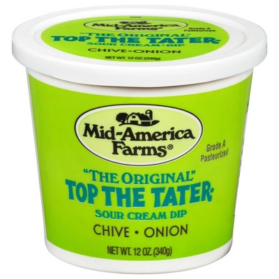 Mid-America Farms Top The Tater Chive Onion Sour Cream - 12oz_4