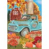 Fresh Picked Pumpkins Fall House Flag Farm Barn Autumn 28" x 40" Briarwood Lane - 3 of 4