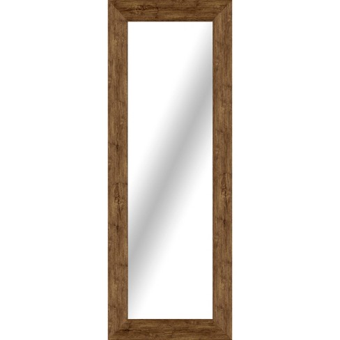 Rectangle Washed Wood Floor Mirror, Floor Length Mirror Target