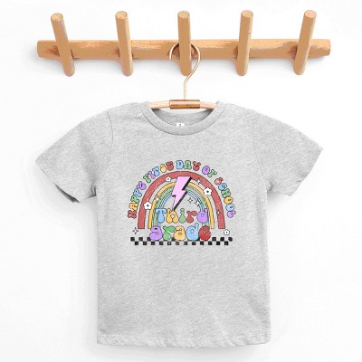 The Juniper Shop First Day Third Grade Rainbow Youth Short Sleeve Tee