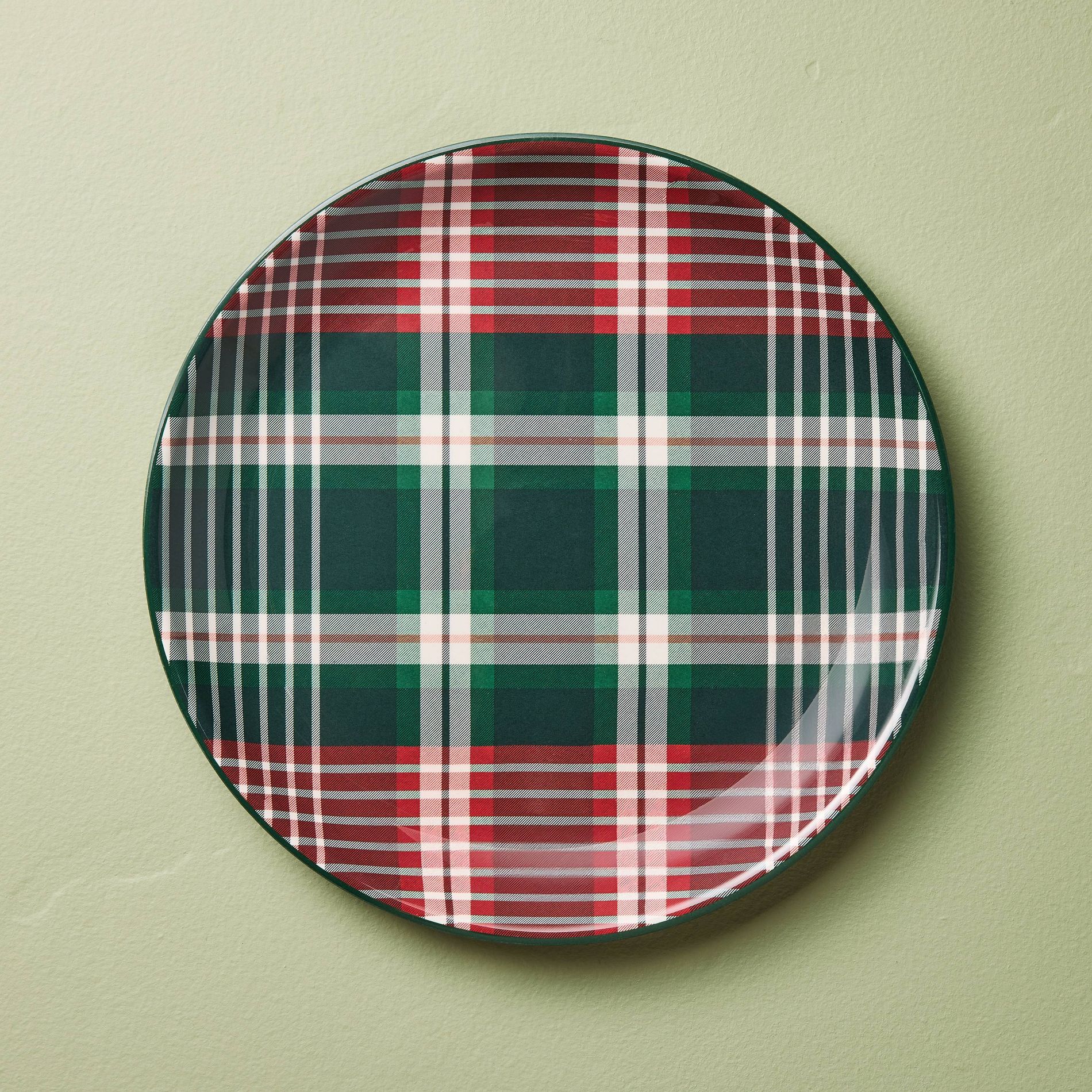 10.5" Melamine Dinner Plate Signature Plaid - Hearth & Hand™ with Magnolia