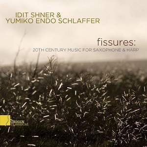 Idit Shner & Yumiko Endo Schlaffer - Fissures: 20th Century Music for Saxophone & Harp (CD) - 1 of 1