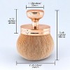 Extra Large Body Makeup Brush For Self Tanner, Self Tan Back Applicator, 74mm Wide-headed Kabuki Brush - 2 of 4