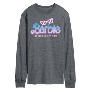 Men's - Barbie - Sunshine on My Mind Long Sleeve Graphic T-Shirt - 1 of 3
