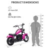 Jojoka 24V Electric Dirt Bike for Kids & Teens, 250W Motor, Two-Speed Motorcycle, Leather Seat - 2 of 4