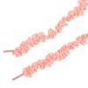 INSPIRE CHIC Ruffled Ribbon Solid Color Pleated Elastic Shoe Strings for Sneakers 2 Pairs fleece - 2 of 4