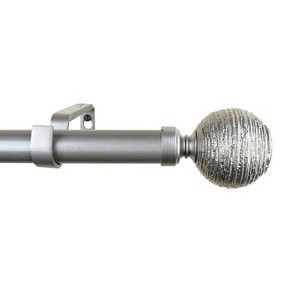 Urbanest 1-inch Diameter Favo Adjustable Single Drapery Curtain Rod - 1 of 4