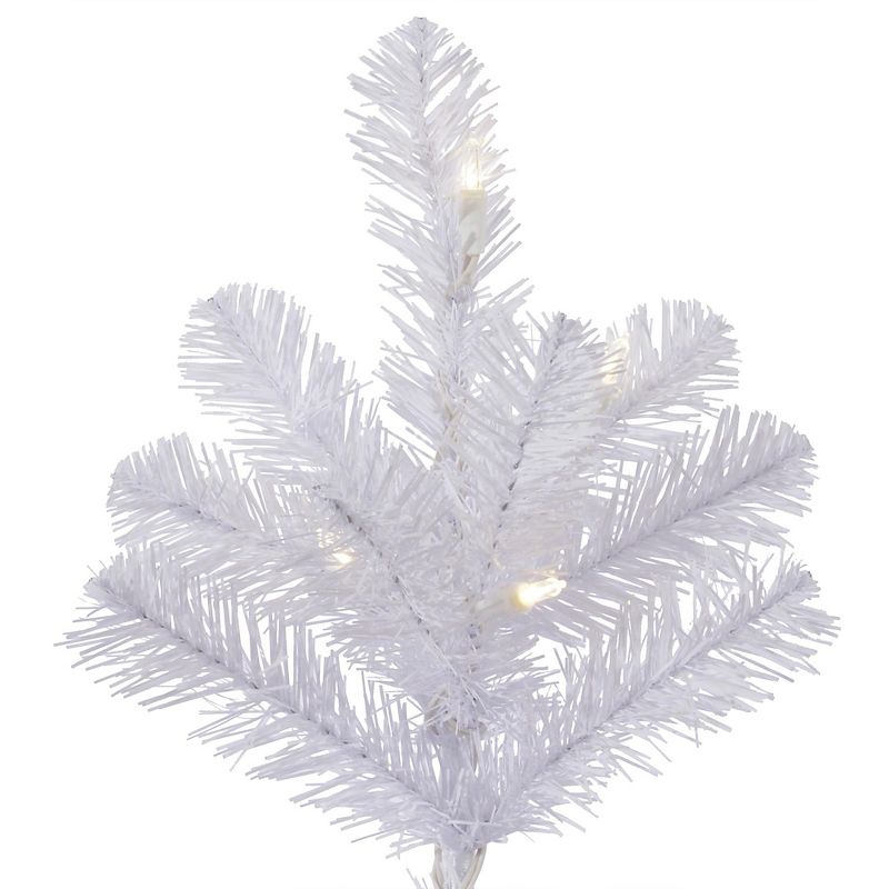 Vickerman Crystal White Pine Slim Artificial Christmas Tree, 2 of 6