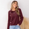 Women's Button-Down Knitted Sweater - Cupshe - 4 of 4