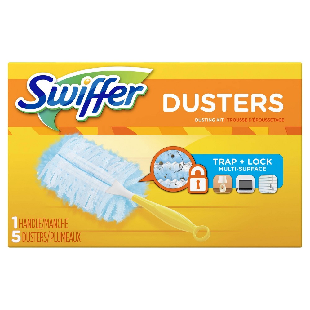 Swiffer 180 Dusters Starter Kit Unscented - 5ct