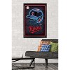 Trends International MLB Minnesota Twins - Neon Helmet 23 Framed Wall Poster Prints - 2 of 4