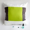 Slickblue Contemporary Design Knitted Fabric Throw Pillow Cushion 19.7"x19.7" - Down Alternative, 4 Options Available - 4 of 4