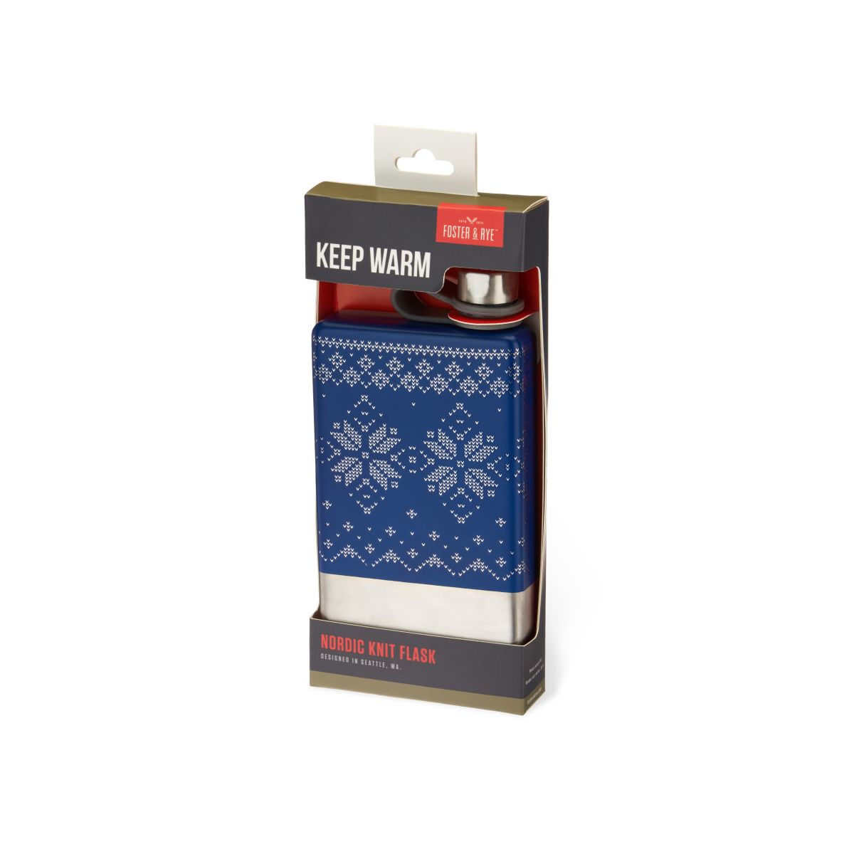 Nordic Knit Flask by Foster and Rye - thumbnail 3