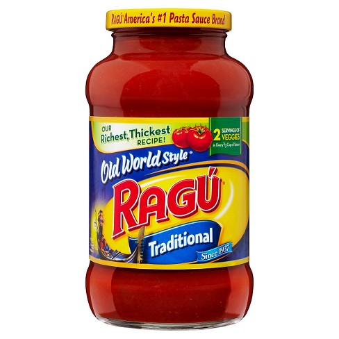 Ragu Traditional Pasta Sauce 26 oz : Target