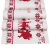 Northlight Dashing Through the Snow Rectangular Christmas Table Runner - 72" - 4 of 4