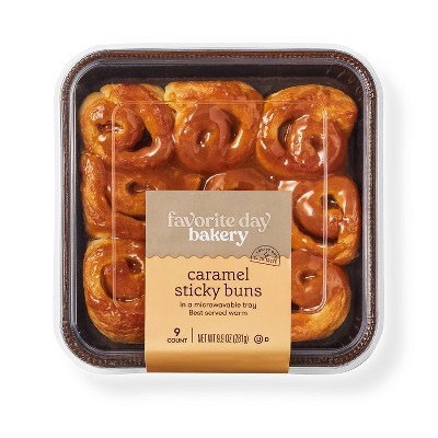 Caramel Sticky Buns - 9.9oz/9ct - Favorite Day™