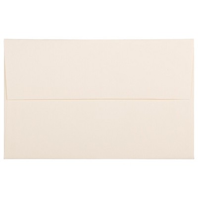 JAM Paper A10 Strathmore Invitation Envelopes 6 x 9.5 Natural White Wove 191223