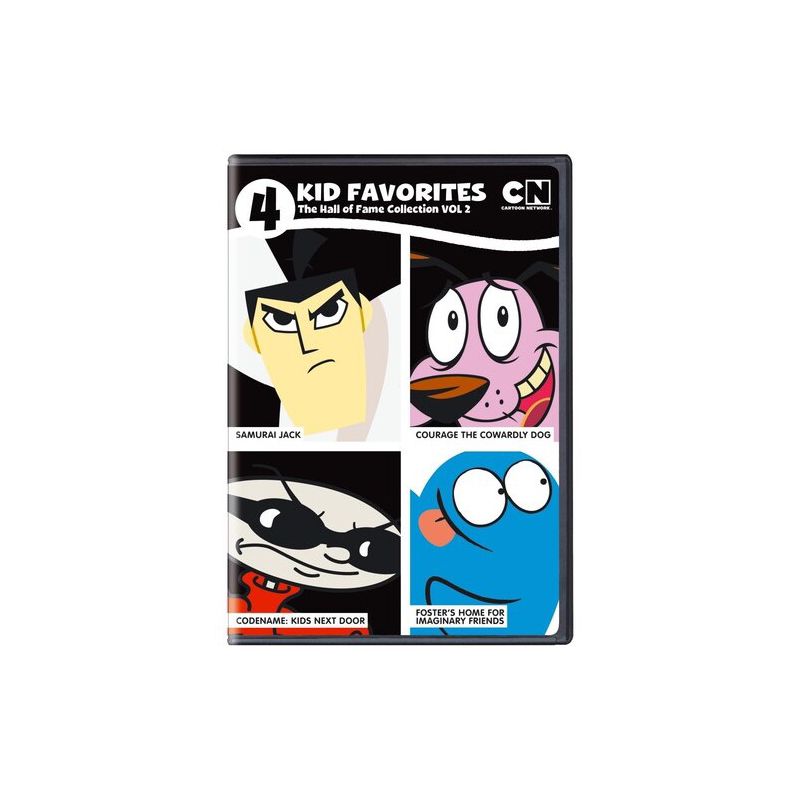4 Kid Favorites Cartoon Network Hall of Fame #2 (DVD), 1 of 2