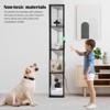 Floor Lamp with Shelves, 5-Tier Modern Shelf Floor Lamp with Warm White LED Bulb - 4 of 4