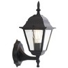 Rhion 8" Outdoor Wall Sconce (Set of 2) - PLT7026 - Black - Safavieh - 4 of 4
