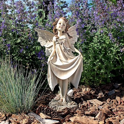 Design Toscano Wildflower Meadows Fairies Garden Statue: Calla