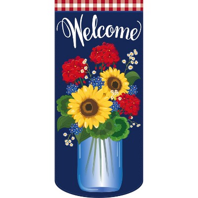 Patriotic Mason Jar Everlasting Impressions Textile Decor