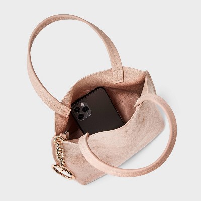 A New Day Gathered Pochette Handbag - A New Day™ Light Brown — фото 5