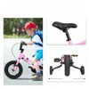 VisioGear 18 Inch Kids' Bike with Removable Training Wheels, Single Speed Boys Girls Child Bicycles for 3-5Years, Pink, 49.5"*21.6"*28.3" - 4 of 4