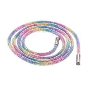 Unique Bargains Bling Crystal Rhinestone Tube Rope for DIY Sweaters Sweatpants Decoration - 1 of 3