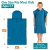 SUN CUBE Lightweight Kids Towel Changing Swim Robe Surf Beach Towel, Quick Dry Microfiber Hooded for Boys Girls 3-7 Years - 3 of 4