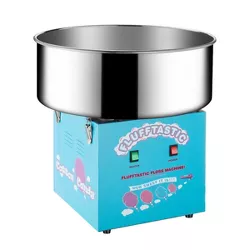 Great Northern Popcorn Cotton Candy Machine - Flufftastic Floss Maker With Stainless Steel Pan