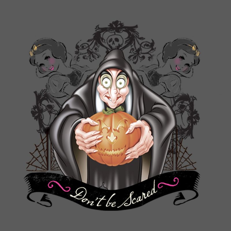 Women's Snow White and the Seven Dwarves Evil Queen Pumpkin Scoop Neck, 2 of 5