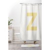 Deny Designs April Lane Art Block Monogram Memory Foam Bath Mat - 4 of 4