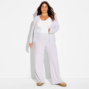 Women's Mid-Rise Wide Leg Trousers - Wild Fable™ - 1 of 3