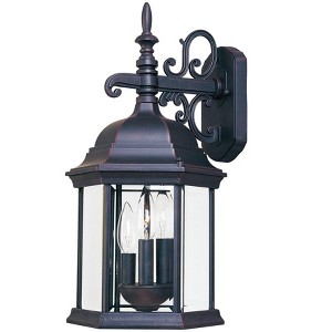 Maxim Lighting Cast 3 - Light Wall Light in  Empire Bronze - 1 of 2