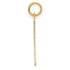 Black Bow Jewelry 14k Yellow Gold Monday Start Perpetual Calendar Charm or Pendant, 22mm - 2 of 4