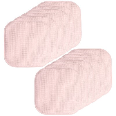 Honeycomb Memory Foam No Slip Back 16" x 16" Chair Pad Cushion by Sweet Home Collection®
