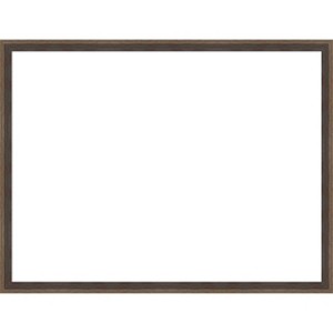 Amanti Art Hardwood Wedge Mocha Framed Dry Erase Magnetic Board - 1 of 4