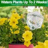 5 Star Super Deals Automatic Self Watering Glass Plant Iridescent Diamond Globes - Drip Irrigation Ideal for Vacation Plant Care, Indoor/Outdoor - 4 of 4