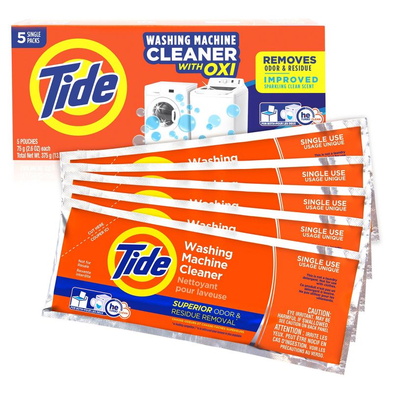 Tide Washing Machine Cleaner for Front and Top Loader Washer Machines - 5ct, 5 of 6